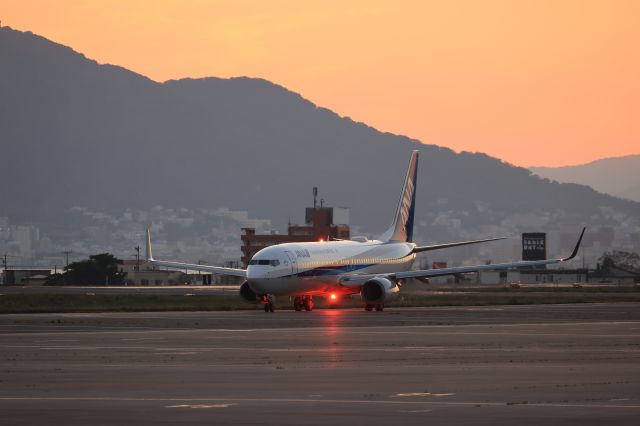 Boeing 737-800 (JA64AN) - September 13, 2022:HKD-NGO.