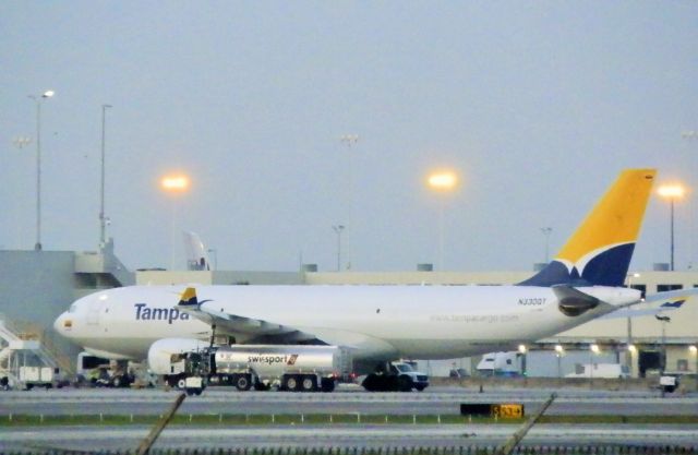 Airbus A330-200 (N330QT) - "Fueling up"For another flight :)