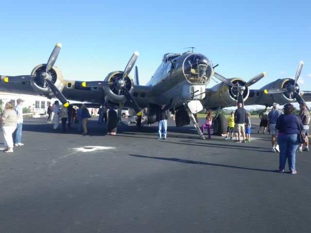 — — - B-17G Nine of Nine at Beverly Airport 2013