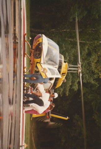 Bell JetRanger (N2775R) - Bell JetRanger (Long) about 1988. Maryland State Police transitioned to Dauphins in 1990 and are presently transitioning to the Agusta Westland AW139. Sorry about orientation.