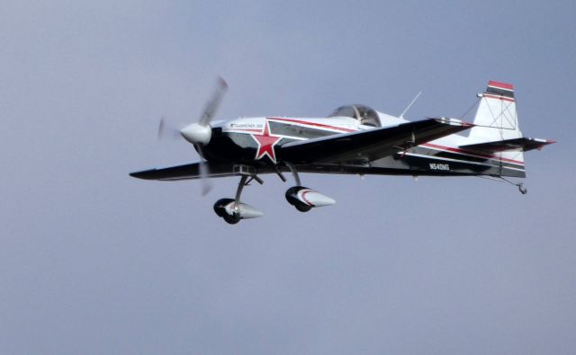 Experimental  (N540MG) - On final is this 1990 Staudacher 300 Aerobatic aircraft in the Autumn of 2018.