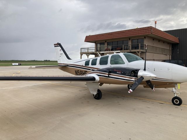 Beechcraft 56 Turbo Baron (N58HE)