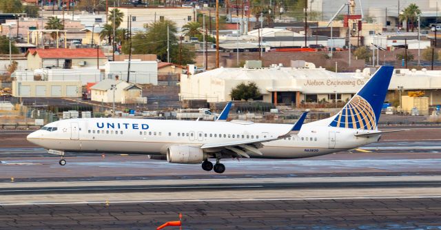 Boeing 737-900 (N63820) - Spotted at KPHX on Jan-25-2021