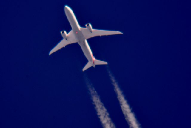 Boeing 787-9 Dreamliner (N826AN) - American Airlines 37 Madrid, Spain to Dallas-Fort Worth over Cleveland 37,000 02-27/18.