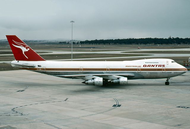 Airbus A330-200 (VH-EBG) - QANTAS - BOEING 747-238B - REG : VH-EBG (CN 20841/233) - TULLAMARINE INTERNATIONAL AIRPORT MELBOURNE VIC. AUSTRALIA - YMML (12/4/1978)