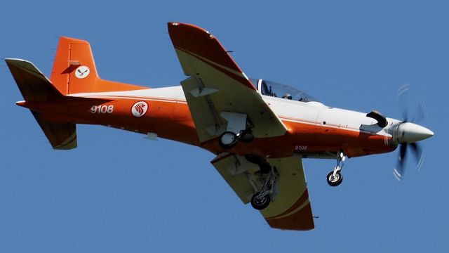 Pilatus PC-21 (N9108) - Pilatus PC-21 (MSN 116) 9108 of 130 “Eagle” Squadron, Republic of Singapore Air Force training base at RAAF base Pearce. Western Australia (YPEA). 18 September 2020.