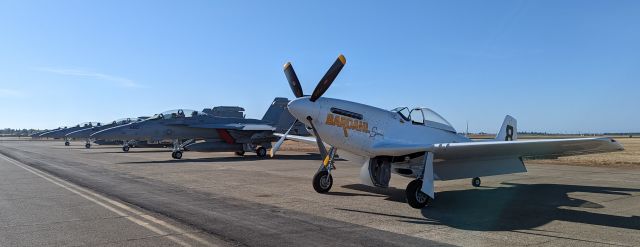 McDonnell Douglas FA-18 Hornet (N2869D) - BARDAHL on the flight line of the Sacramento Capitol Airshow 2022. 