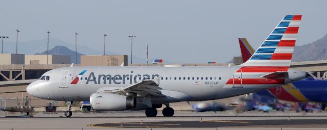 Airbus A319 (N837AW) - phoenix sky harbor international airport 15FEB20