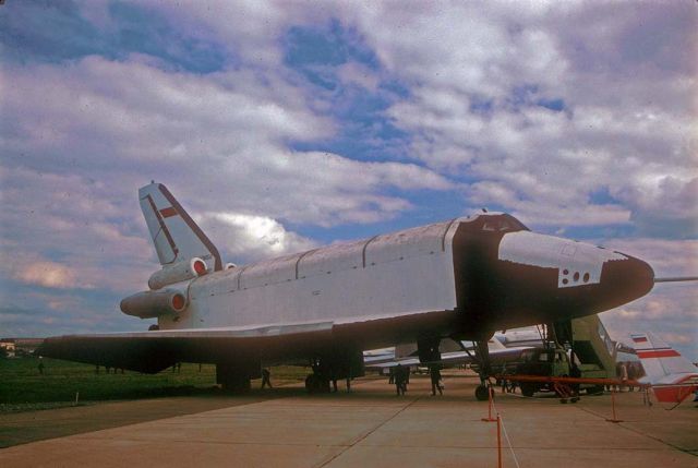 BST2 — - Buran Shuttle Analog BST-02 on static display at Zhukovsky in September 1993.