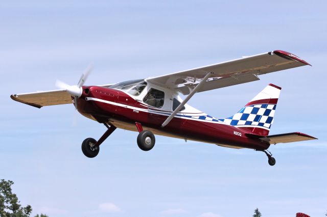 STODDARD-HAMILTON SH-4 GlaStar (N2CQ) - Departing Starks Twin Oaks Airpark 6-1-13