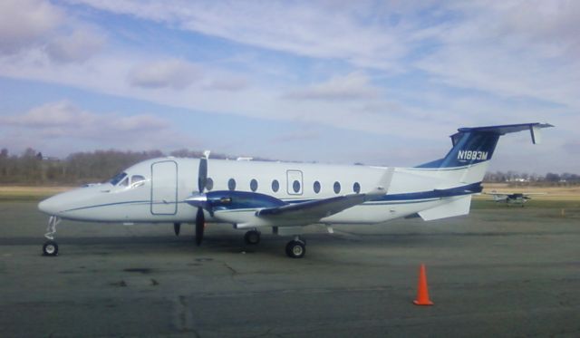 Beechcraft 1900 (N1883M) - Meijer Distributing doesnt want their airplane tracked, so this wasnt at Butler Co. Airport (Cincinnati)