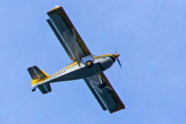 N99KF — - 2015 FOXAIR LLC KITFOX LIGHT SPORTbr /br /Photographed over Northern New Jersey on 17-Jun-2019 at 1917HrsEDT and appeared to be heading toward Essex County Airport, Caldwell, NJ, (CDW, KCDW).