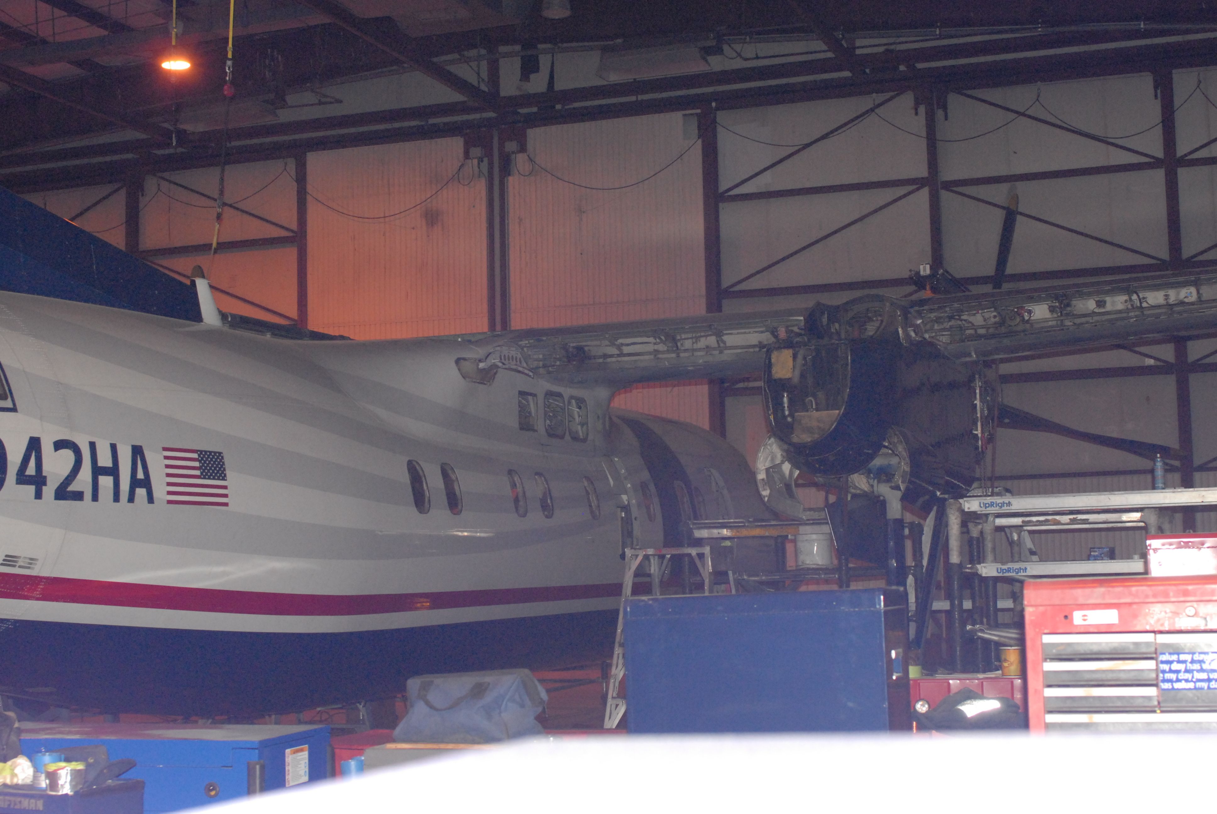 N942HA — - Dash 8 100 in Heavy Maintenance, 60K Inspection.