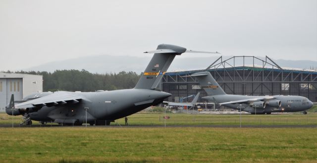 93-0601 — - rch597 usaf c-17a 93-0601 arriving in shannon 3/8/19.