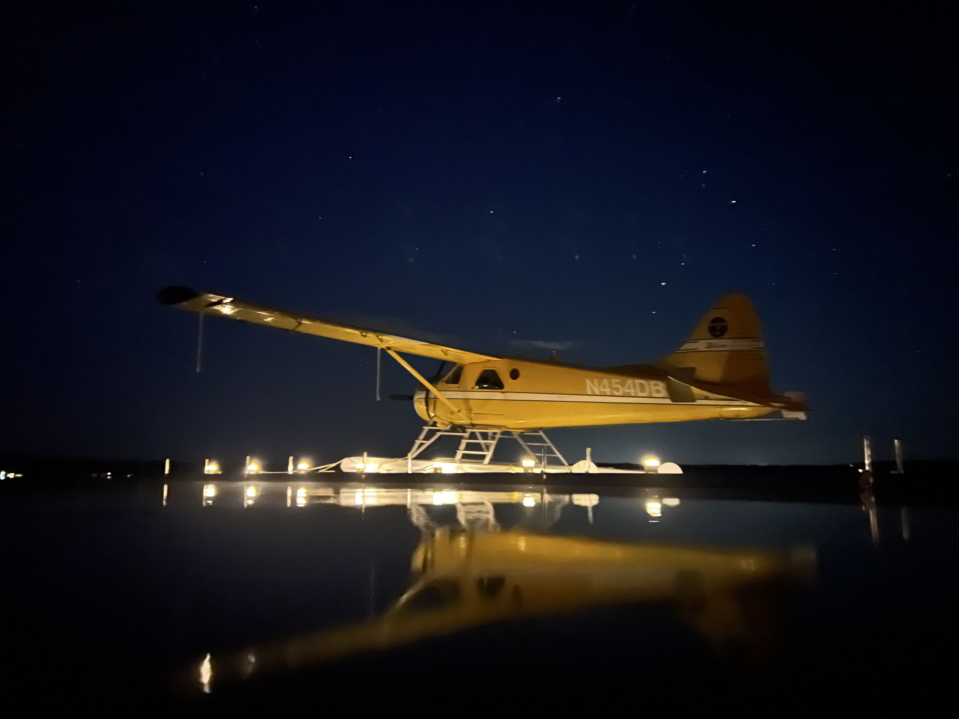 De Havilland Canada DHC-2 Mk1 Beaver (N454DB) - Taken at Sandy Beach Campground, Skowhegan Maine.