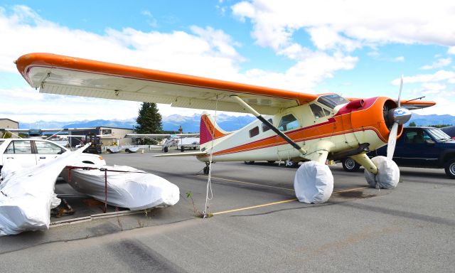 De Havilland Canada DHC-2 Mk1 Beaver (N67066) - Dehaviland DHC-2 N67066 in Anchorage Lake Hood Seaplane Base