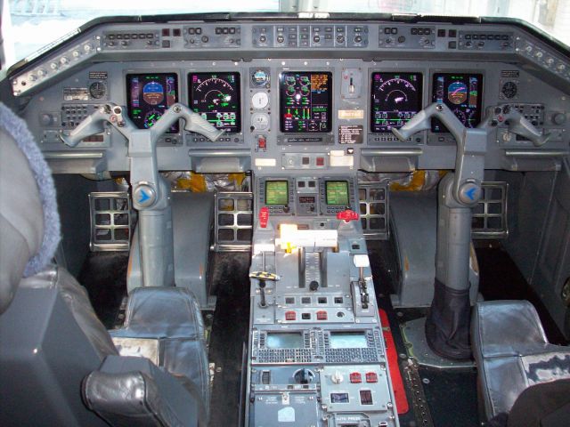 — — - Cockpit of one of our EMB-135s