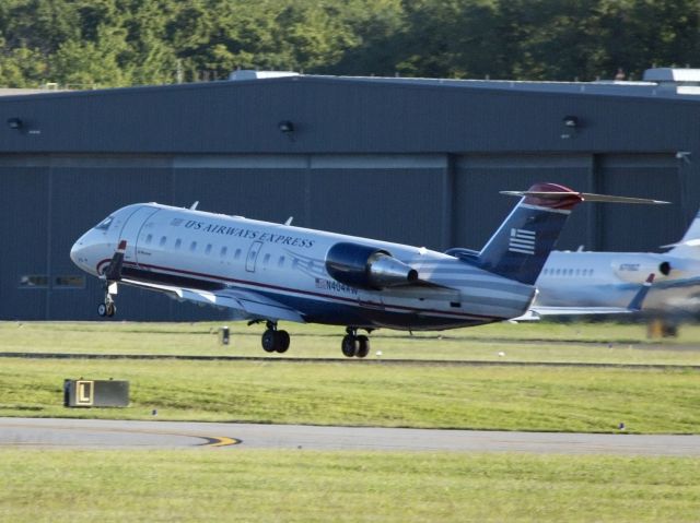N404AW — - Take off runway 34.
