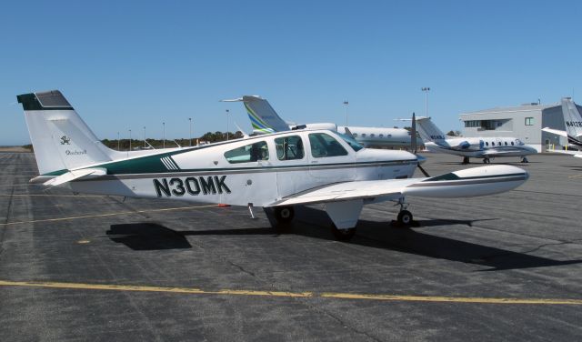 Beechcraft Bonanza (33) (N30MK) - A beautiful Bonnie!