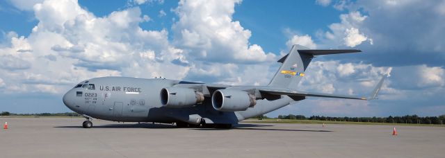 Boeing Globemaster III (10-0223) - Love seeing more and more C-17s around CLT now that the C-130s are gonebr /br /8/30/18