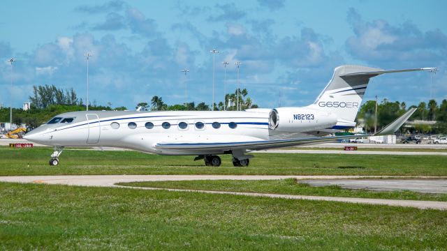 Gulfstream Aerospace Gulfstream G650 (N82123)