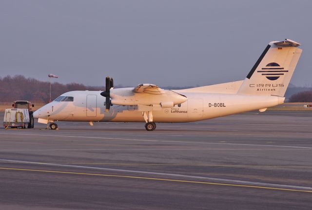 de Havilland Dash 8-100 (D-BOBL) - Cirrus Airlines - De Havilland Canada DHC-8-102 Dash 8 C/N 225 - D-BOBL -  at EDDR 2006-01-04.