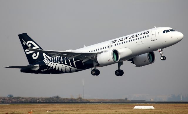 Airbus A320neo (ZK-NHB) - Lifting Off From Rwy 34R