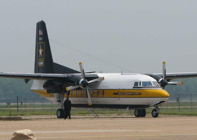 Fokker Maritime Enforcer (85-1607) - Parked at Barksdale Air Force Base.