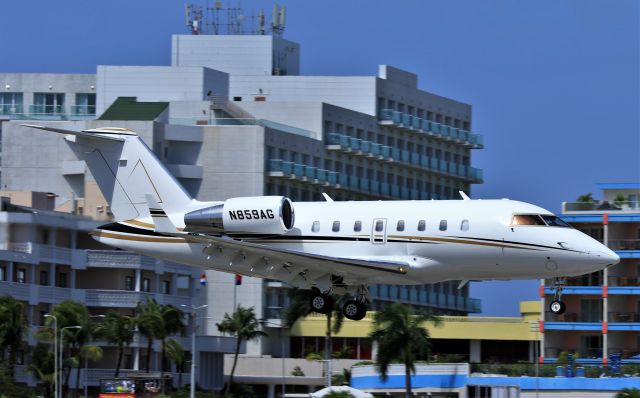 Canadair Challenger (N859AG)