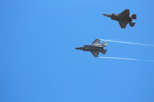 Lockheed F-35C (11-5038) - The F-35s arrive at EAA Oshkosh 2017.