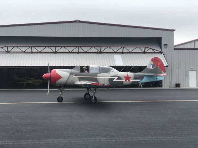 YAKOVLEV Yak-52 (N520CP) - Taxiing @ TTA