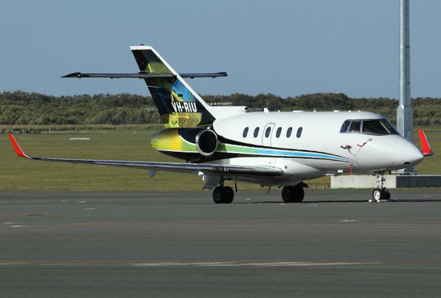 Hawker 800 (VH-RIU)