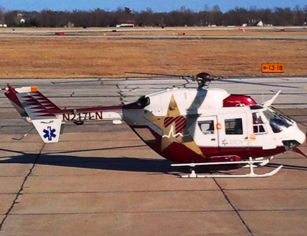 N217LN — - Mercy Medflight stopping for fuel at Alpha Air Center.