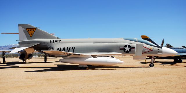 15-1497 — - F-4J at the Pima Air and Space Museum, next to Davis-Monthan AFB.