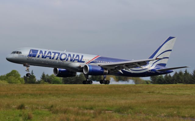 Boeing 757-200 (N176CA) - national b757 n176ca landing in shannon this evening 14/5/15.