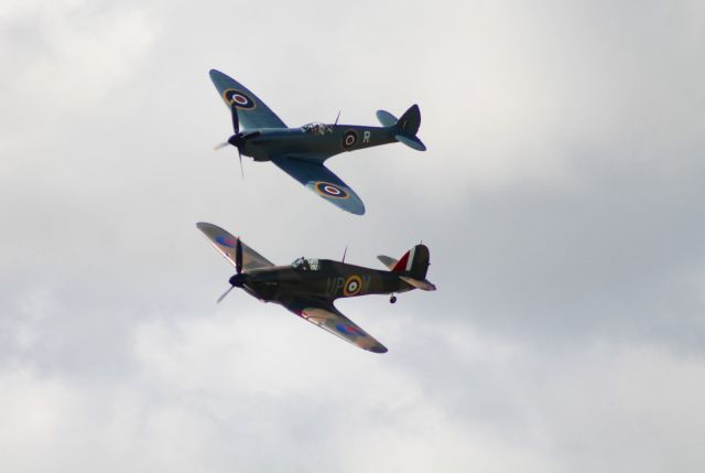 — — - Battle of Britain Flypast 15 Sep at Goodwood