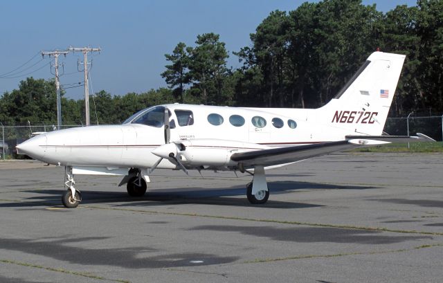 Cessna Chancellor (N6672C) - Pressurized.