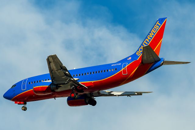 Boeing 737-500 (N527SW) - 2/9/2020