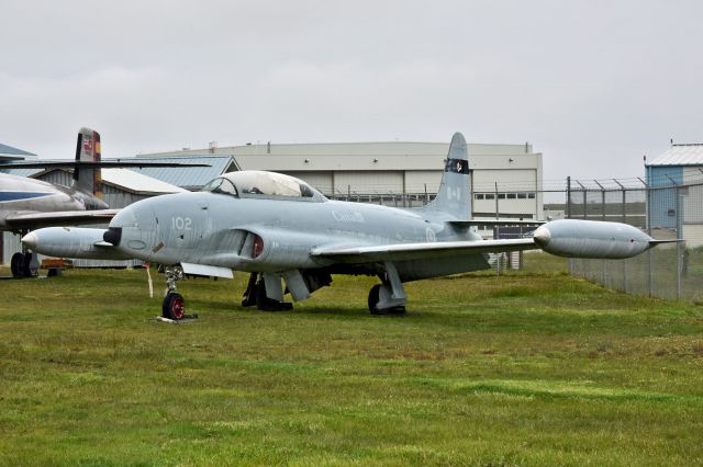 Lockheed T-33 Shooting Star (13-3102) - At 19 Wing Comox Air Force Museum Heritage Air Park, Comox, BC, Canada.