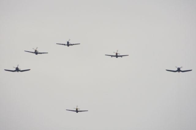 North American P-51 Mustang — - 4 P-51 Mustangs & 2 F-4U Corsairs 11/9/13