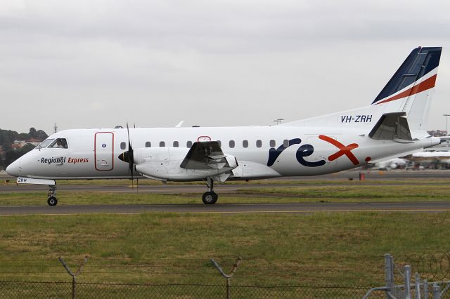 Saab 340 (VH-ZRH) - on 24 November 2012