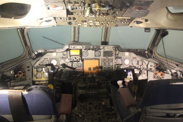 G-ARPH — - The flight deck of a preserved British European Airlines Hawker Siddely Trident 1c at the National Museum of Flight.br /br /Location: National Museum of Flight.br /Date: 27.11.22 (dd/mm/yy).