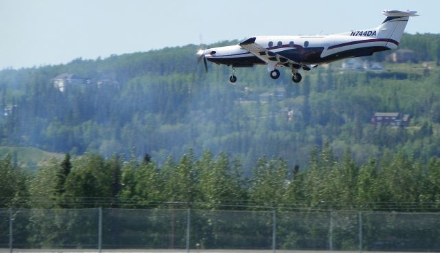 Pilatus PC-12 — - This A/C travels all over the State.