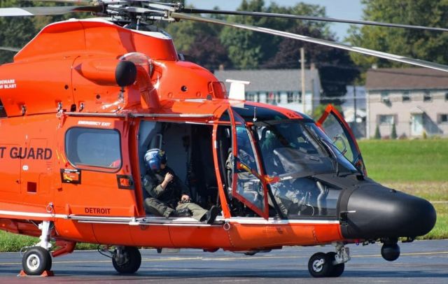 VOUGHT SA-366 Panther 800 (C6584) - United States Coast Guardbr /Eurocopter MH-65D Dolphinbr /Callsign: Helicopter 6584br /Base: USCGAS Detroitbr /br /** STAFF PICK OF THE WEEK 06/29/20 **