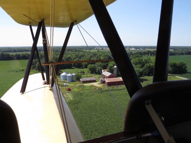 NC9756 — - Barnstorming with the  New Standard D-25 out of Kalamazoo (KAZO)