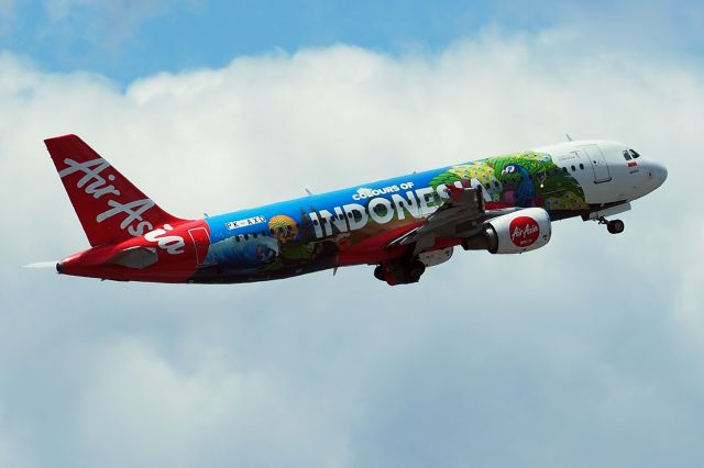 Airbus A320 (PK-AXD) - Airbus A320-216 cn 3182. Indonesia Air Asia rwy 21 departure YPPH 26 November 2022