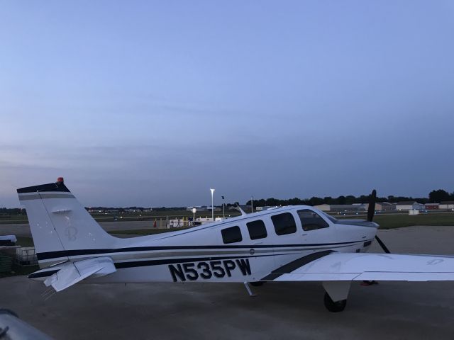 Beechcraft Bonanza (36) (N535PW) - Bonanza At JXN 