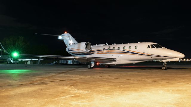 Cessna Citation X (N978DB) - Citation X after startup at KIAH.  