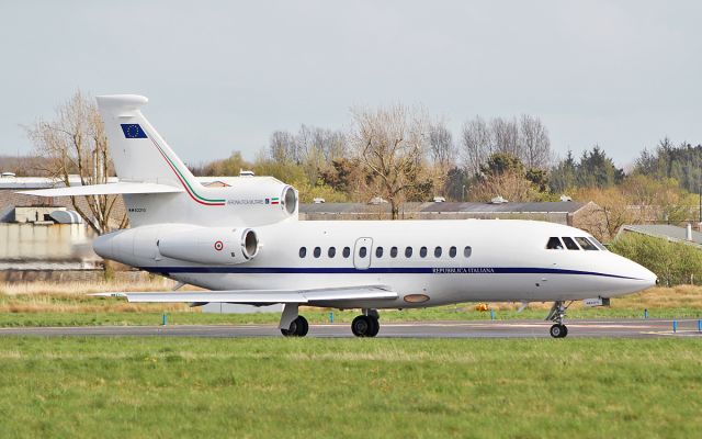 — — - "iam3166" italian air force f900 mm62210 dep shannon 23/4/18.