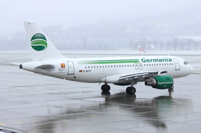 Airbus A319 (D-ASTT)